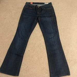 Bootcut jeans dark wash